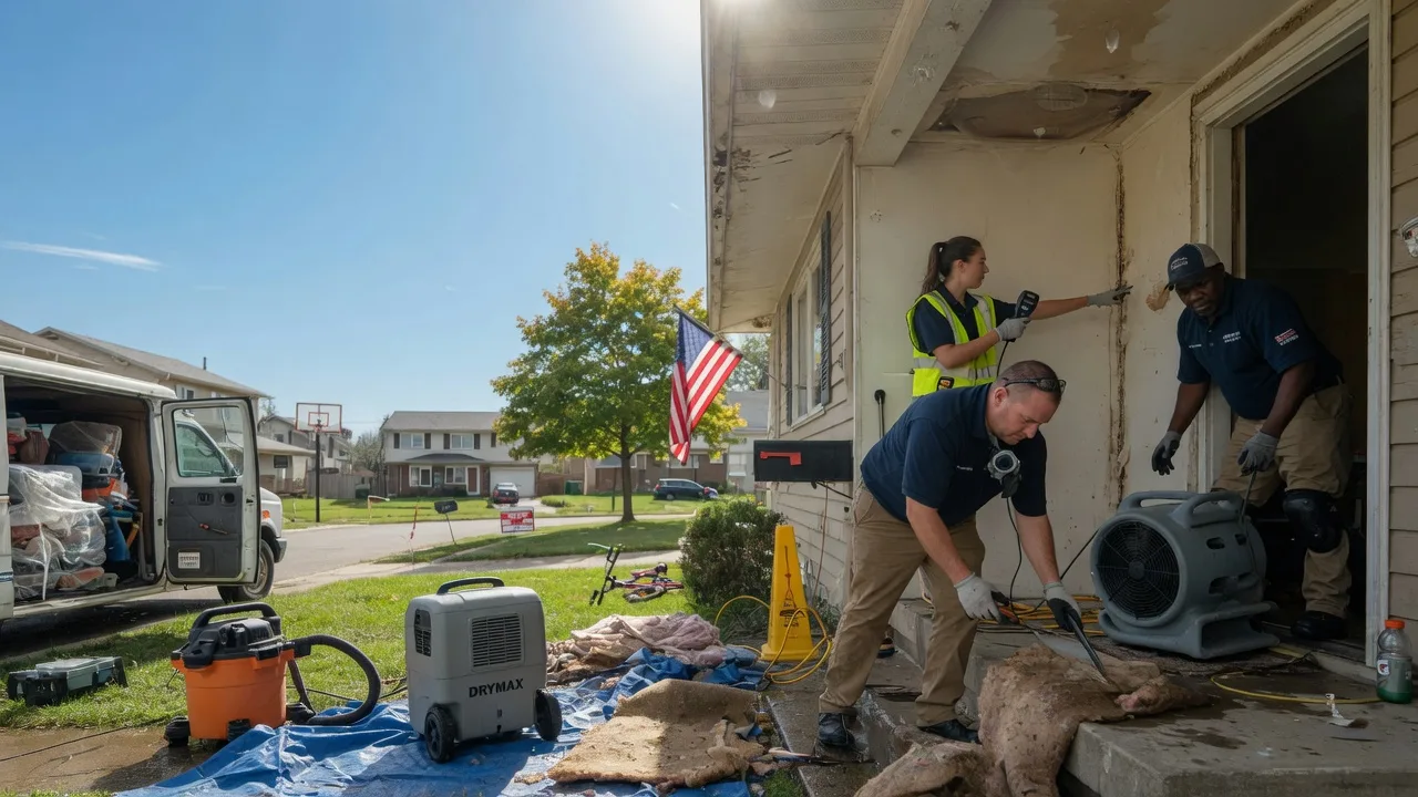 Water Damage Restoration in Commodore, PA near me